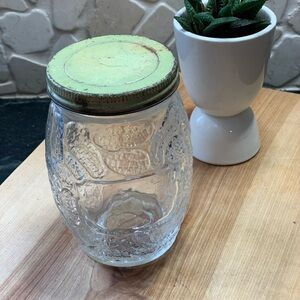 VINTAGE PEANUT BUTTER JAR | With Lid.